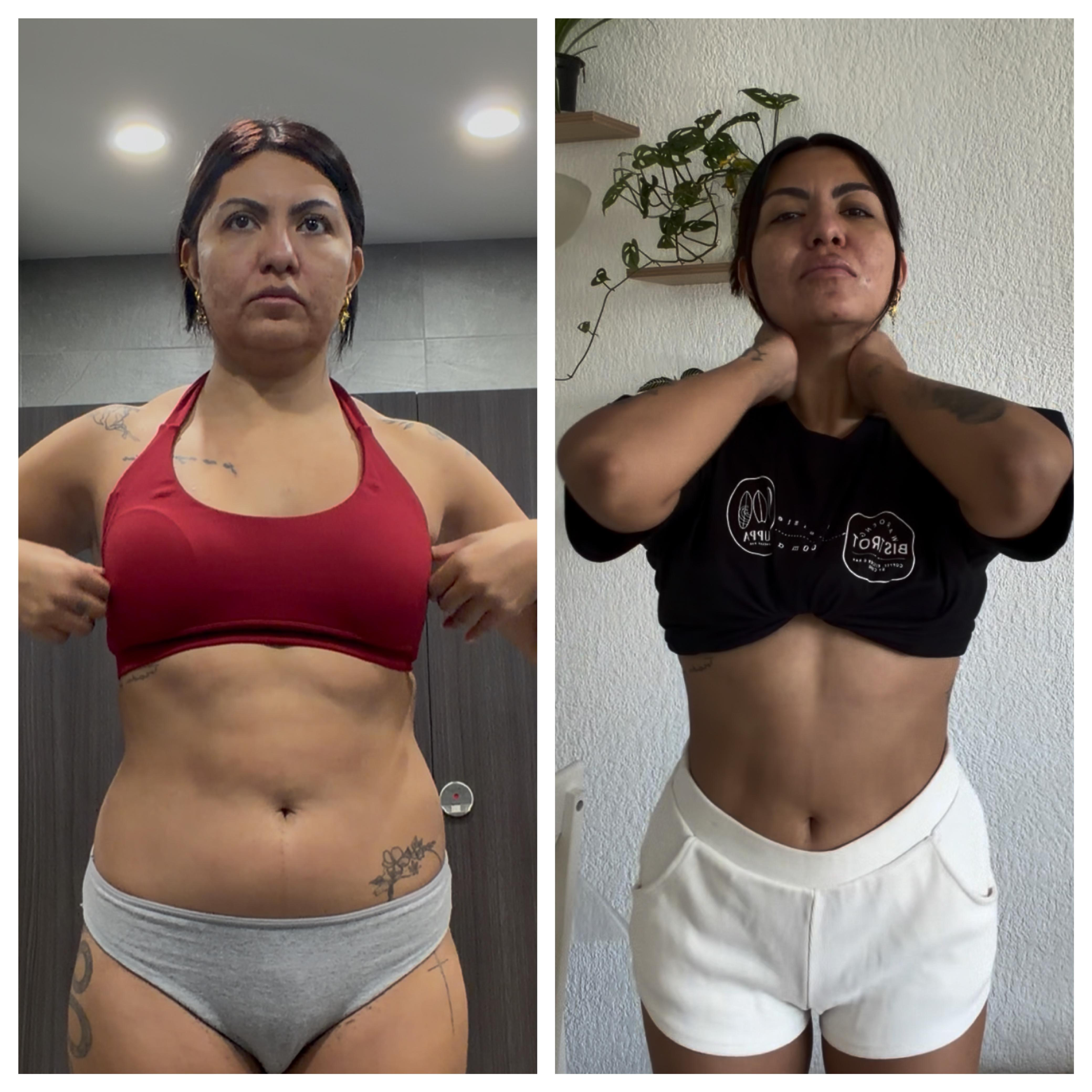 Transformación de Olympia, antes y después